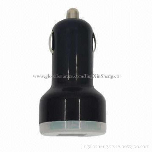 5V/2A car charger, used for iPad & iPhone charging